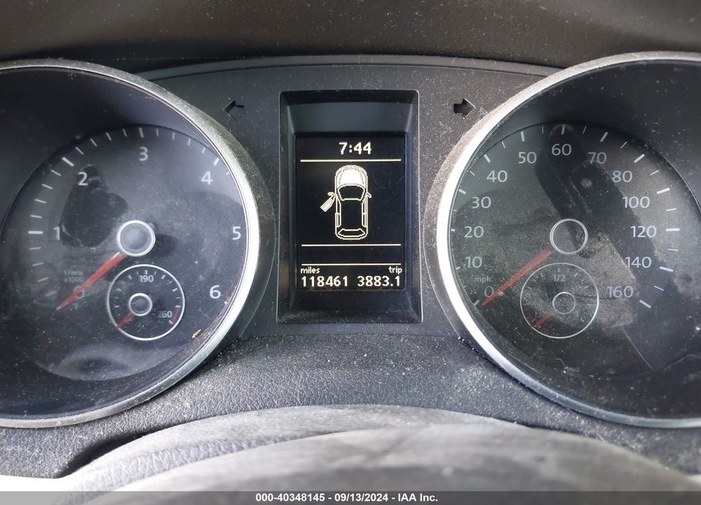 2012 VOLKSWAGEN GOLF TDI 4-DOOR VIN: WVWDM7AJ7CW339121