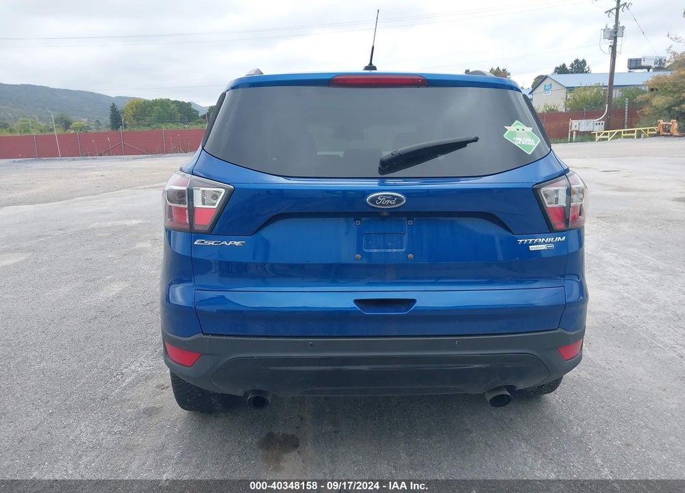 2017 FORD ESCAPE TITANIUM VIN: 1FMCU9J95HUA11689