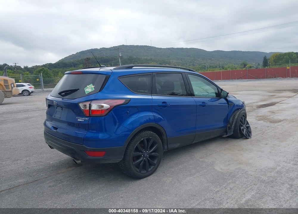 2017 FORD ESCAPE TITANIUM VIN: 1FMCU9J95HUA11689