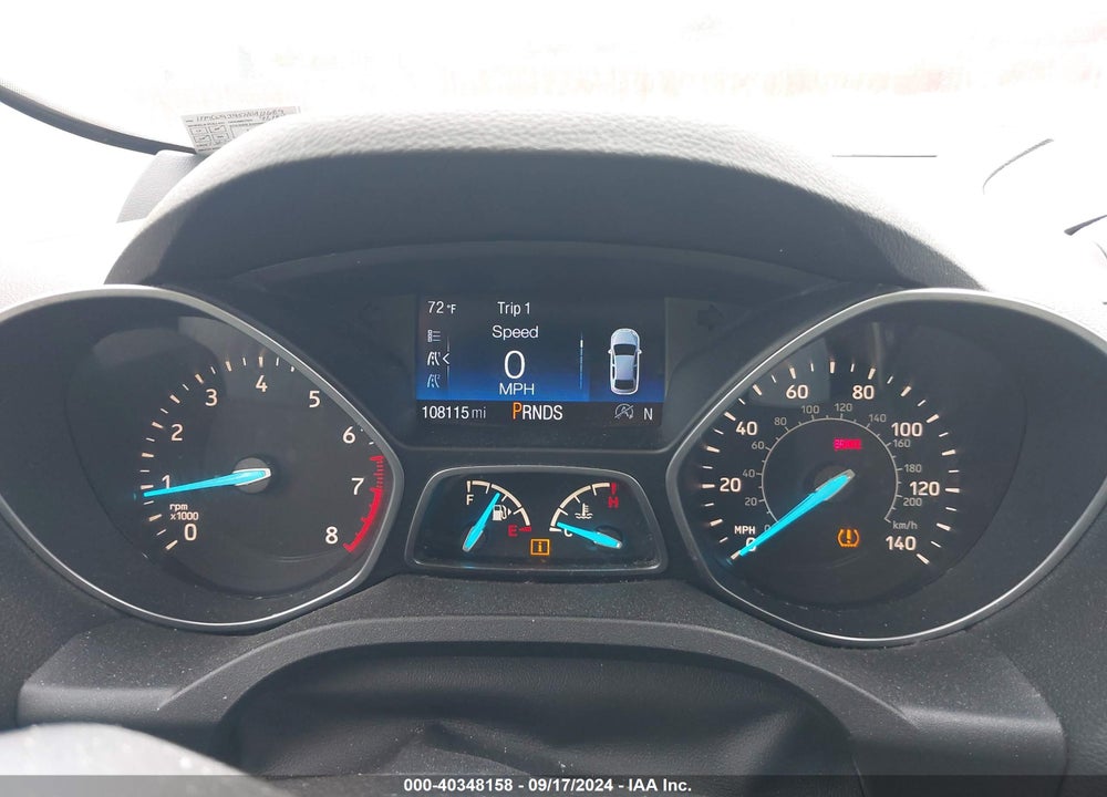 2017 FORD ESCAPE TITANIUM VIN: 1FMCU9J95HUA11689