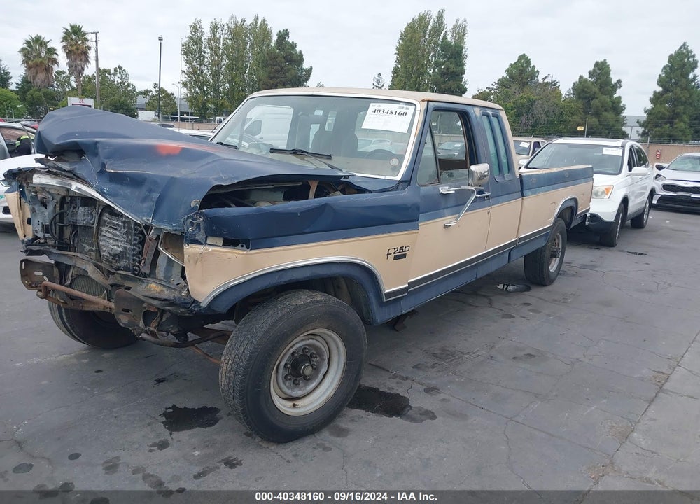 1986 FORD F250 VIN: 1FTHX2510GKB64715
