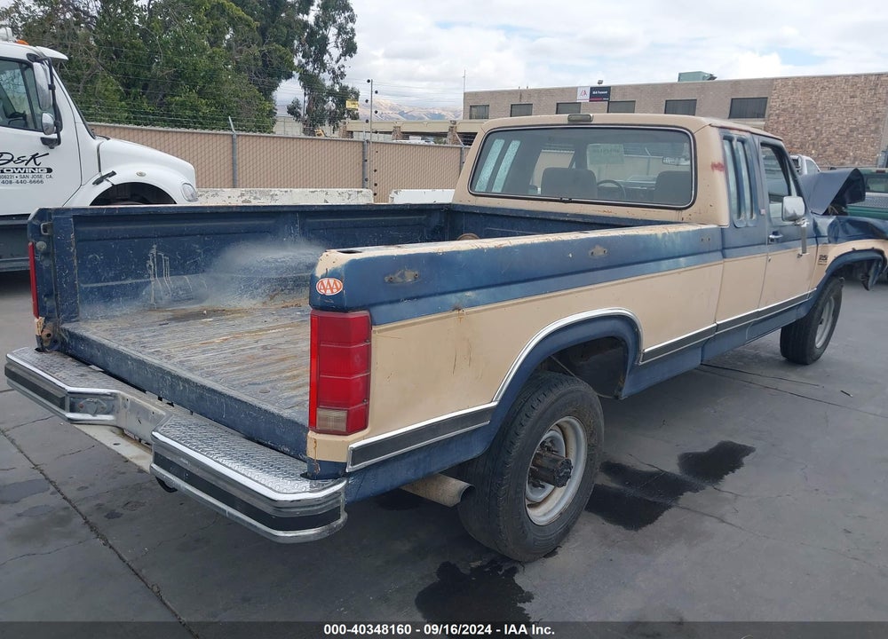 1986 FORD F250 VIN: 1FTHX2510GKB64715