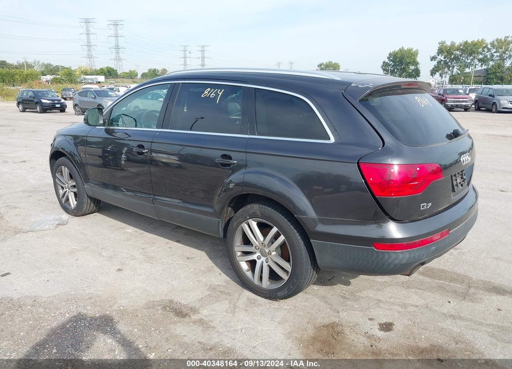 2007 AUDI Q7 3.6 PREMIUM VIN: WA1BY74LX7D064848