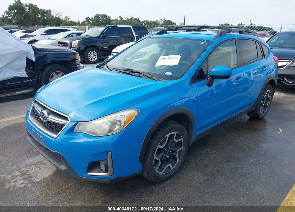 2016 SUBARU CROSSTREK 2.0I PREMIUM VIN: JF2GPABC5G9343269