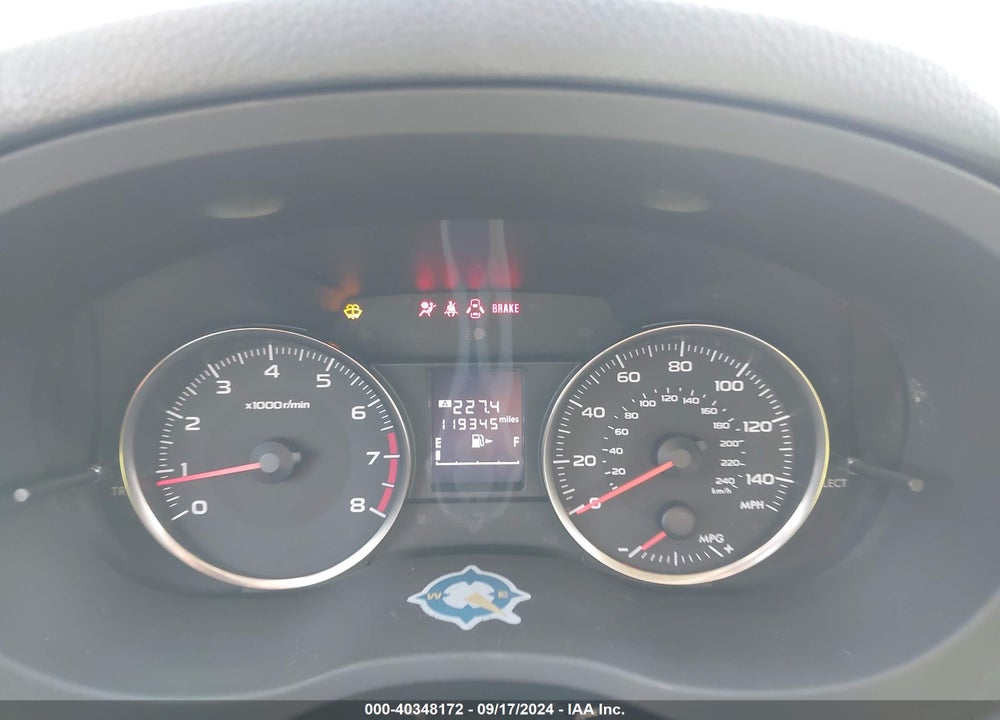 2016 SUBARU CROSSTREK 2.0I PREMIUM VIN: JF2GPABC5G9343269