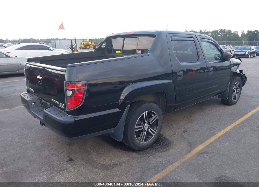 2013 HONDA RIDGELINE SPORT VIN: 5FPYK1F79DB001623