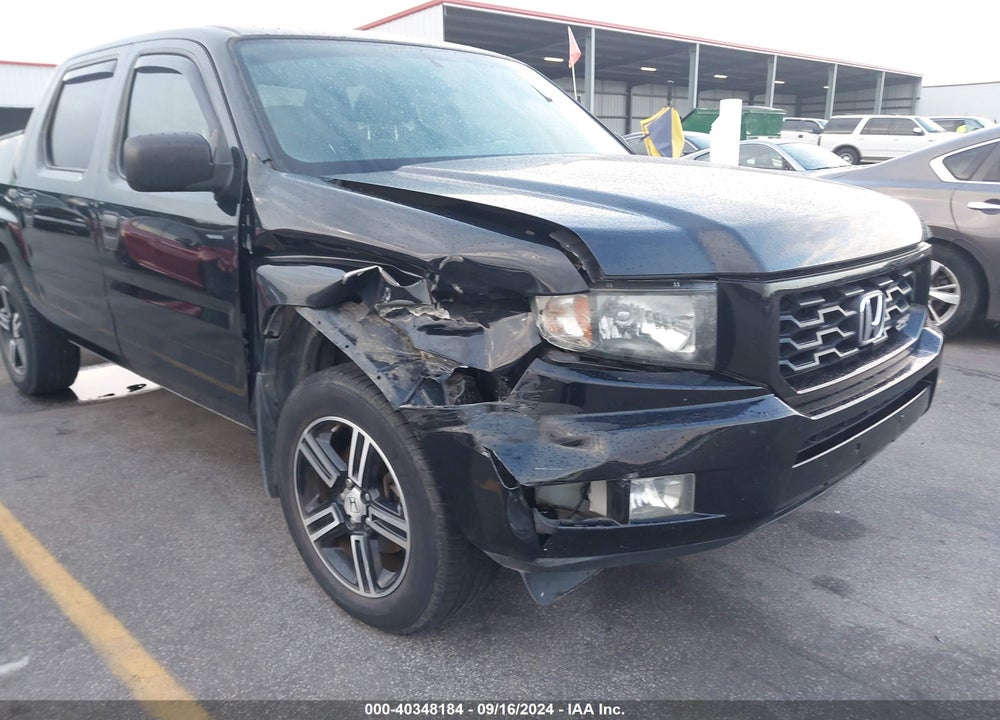 2013 HONDA RIDGELINE SPORT VIN: 5FPYK1F79DB001623