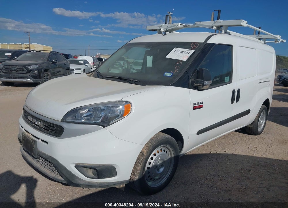 2022 RAM PROMASTER CITY CARGO VAN VIN: ZFBHRFAB4N6X74674