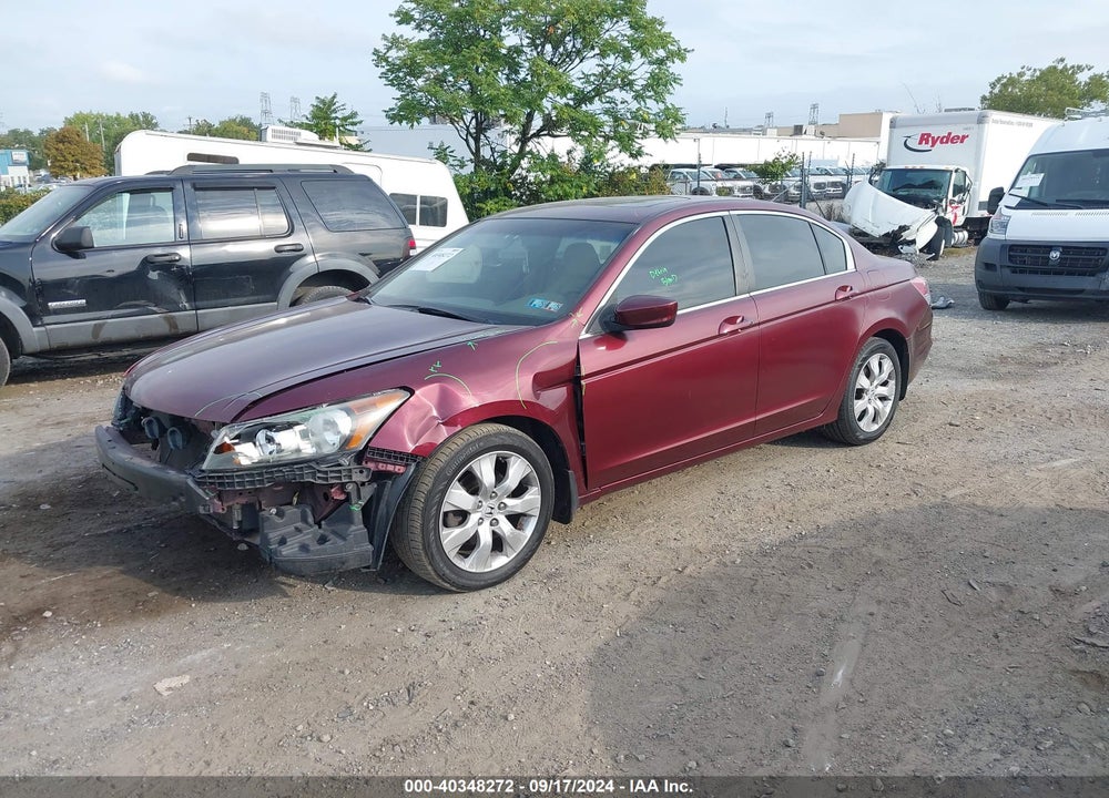 2008 HONDA ACCORD 2.4 EX-L VIN: 1HGCP26828A018640