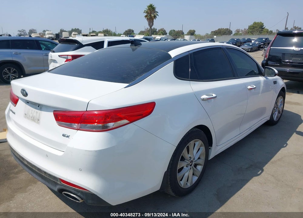 2018 KIA OPTIMA EX VIN: 5XXGU4L35JG205698