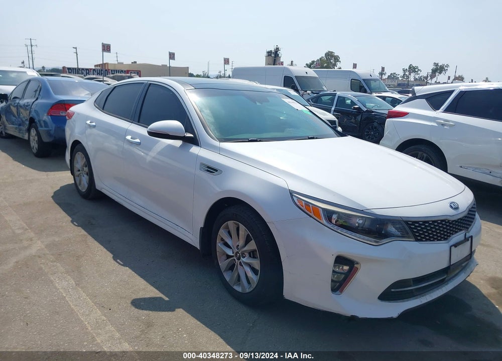 2018 KIA OPTIMA EX VIN: 5XXGU4L35JG205698