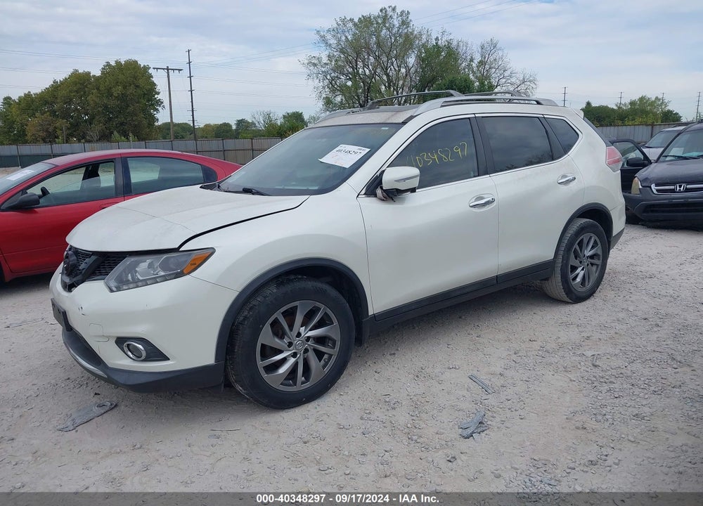 2015 NISSAN ROGUE SL VIN: 5N1AT2MT2FC882867