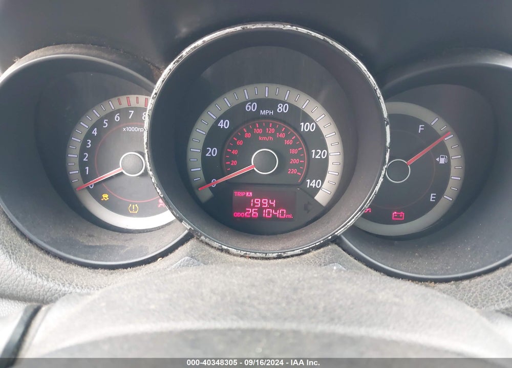 2013 KIA FORTE EX VIN: KNAFU4A28D5717953