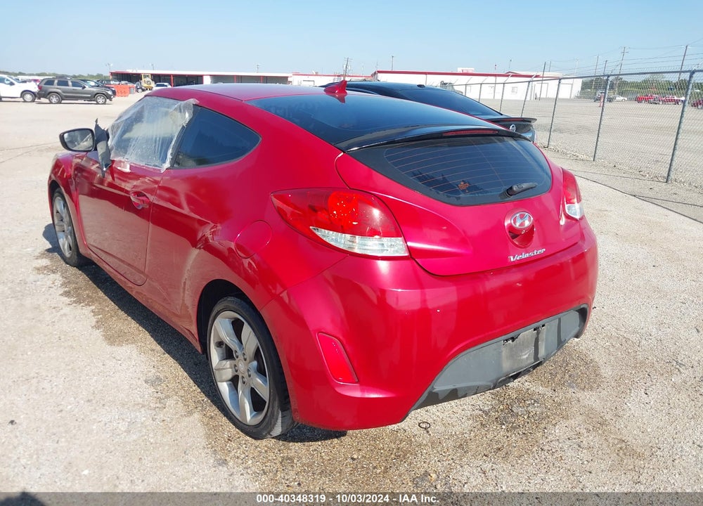 2014 HYUNDAI VELOSTER BASE W/BLACK VIN: KMHTC6AD2EU213679