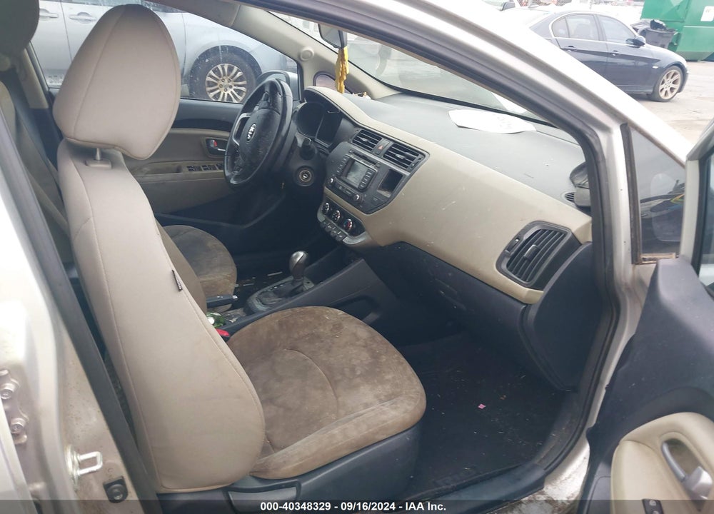 2015 KIA RIO EX VIN: KNADN5A38F6514903