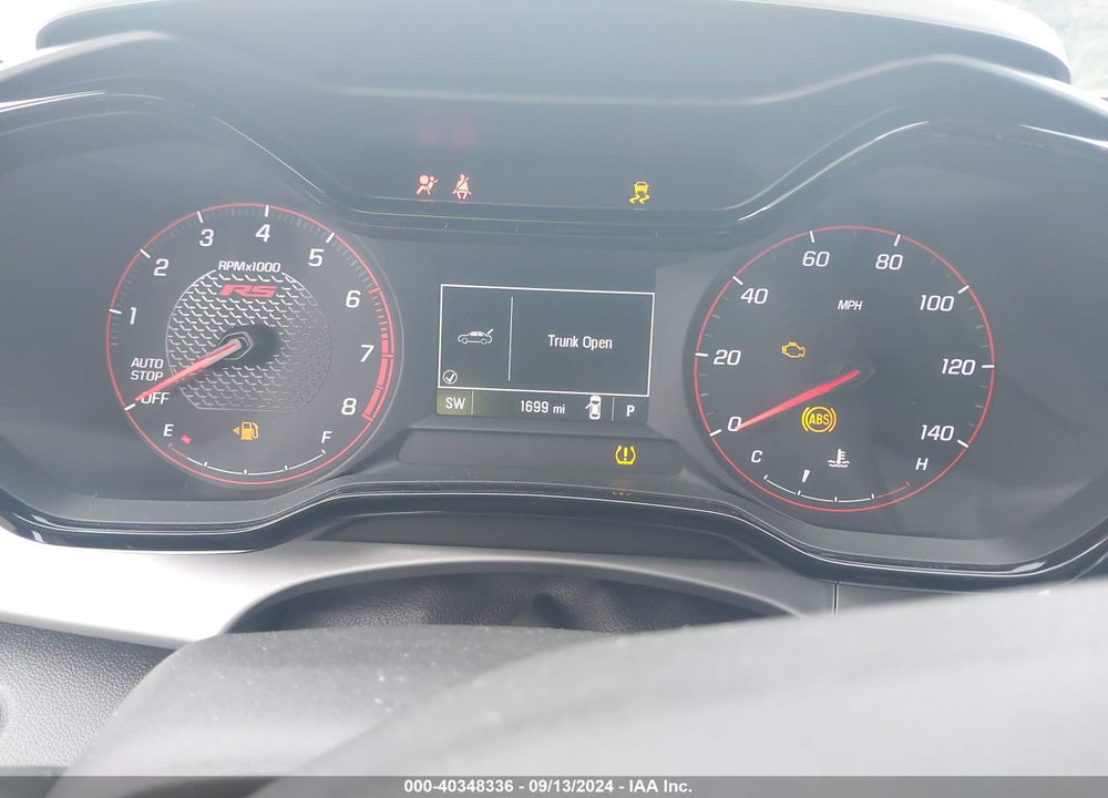 2024 CHEVROLET TRAX FWD 1RS VIN: KL77LGE26RC096444