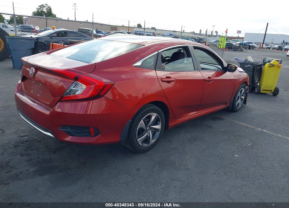 2019 HONDA CIVIC VIN: 2HGFC2F68KH548501