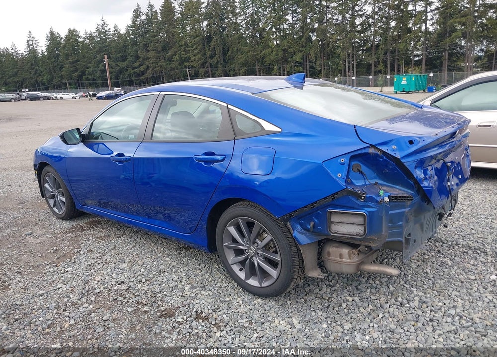 2021 HONDA CIVIC EX-L VIN: 19XFC1F71ME206307