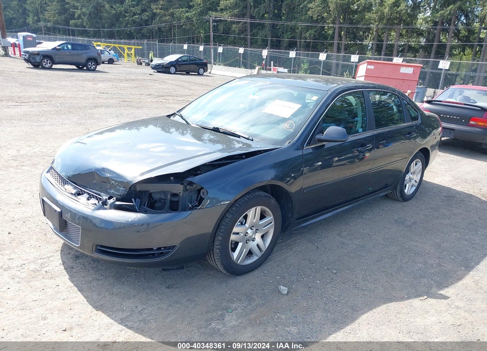 2012 CHEVROLET IMPALA LT VIN: 2G1WB5E35C1314331