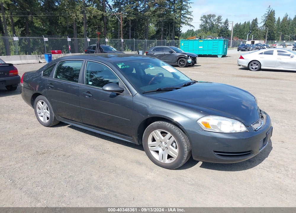 2012 CHEVROLET IMPALA LT VIN: 2G1WB5E35C1314331