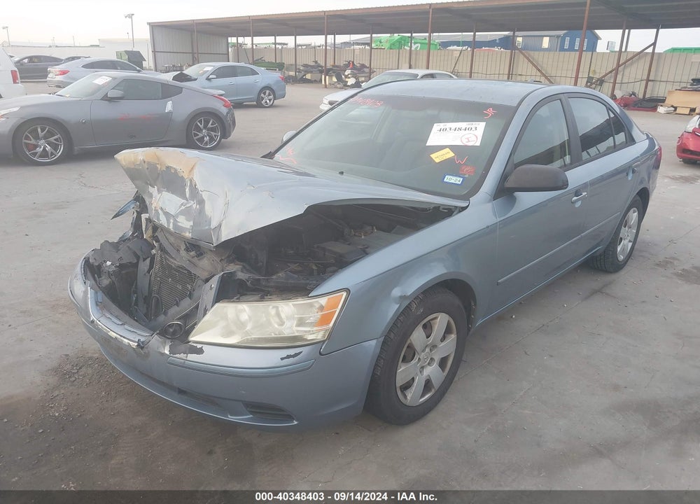2010 HYUNDAI SONATA GLS VIN: 5NPET4ACXAH635437