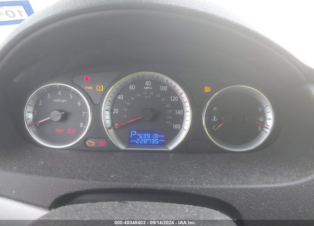 2010 HYUNDAI SONATA GLS VIN: 5NPET4ACXAH635437