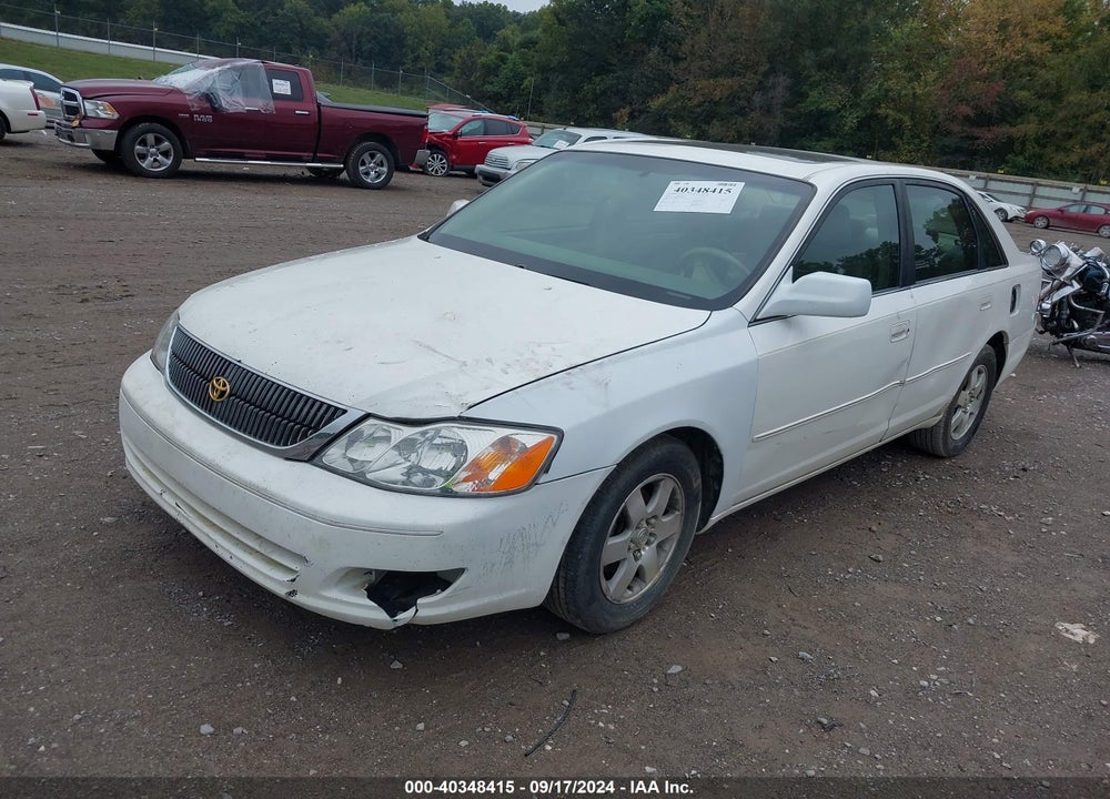 2001 TOYOTA AVALON XL VIN: 4T1BF28B01U140936