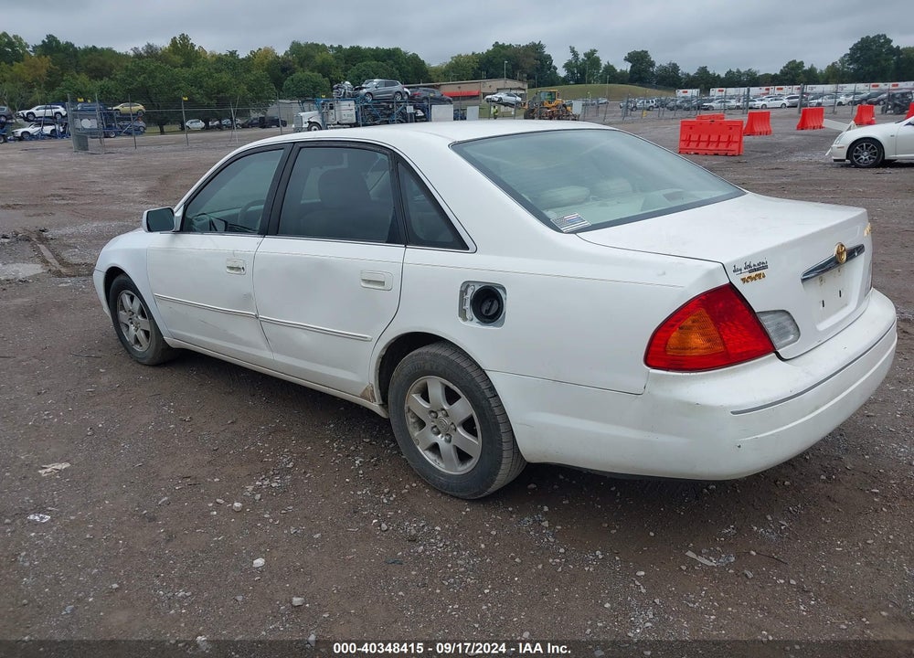 2001 TOYOTA AVALON XL VIN: 4T1BF28B01U140936