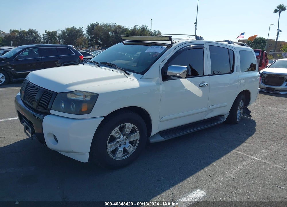 2004 NISSAN PATHFINDER ARMADA LE VIN: 5N1AA08A94N713739