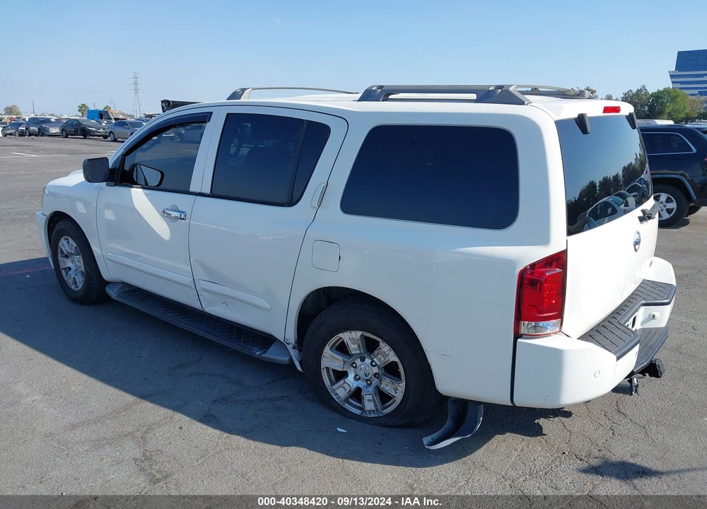 2004 NISSAN PATHFINDER ARMADA LE VIN: 5N1AA08A94N713739