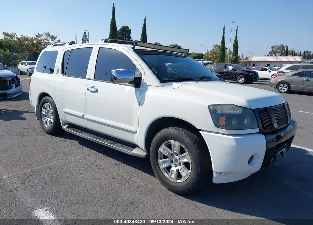 2004 NISSAN PATHFINDER ARMADA LE VIN: 5N1AA08A94N713739