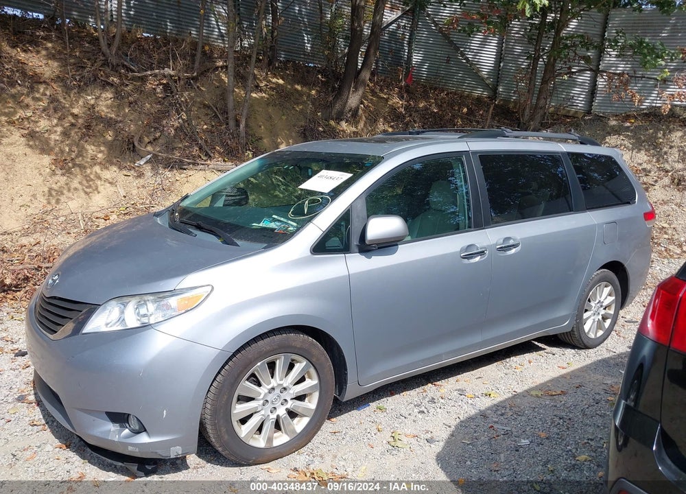 2014 TOYOTA SIENNA XLE 7 PASSENGER VIN: 5TDDK3DC8ES081304