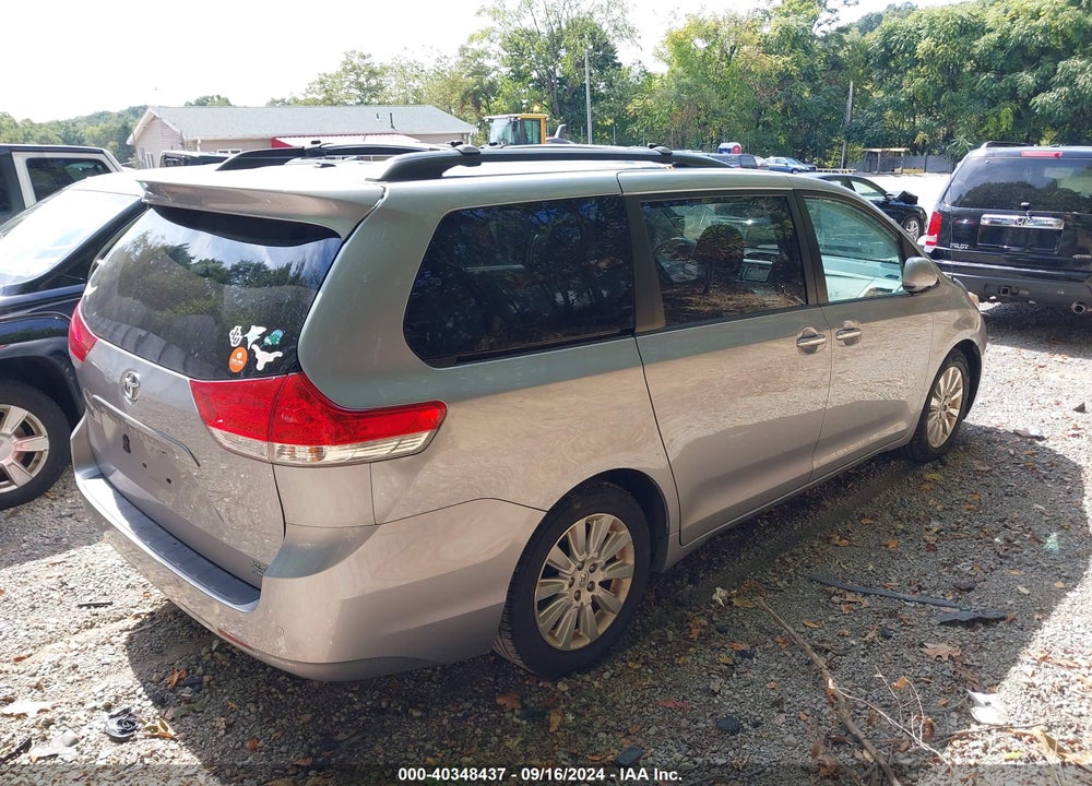 2014 TOYOTA SIENNA XLE 7 PASSENGER VIN: 5TDDK3DC8ES081304