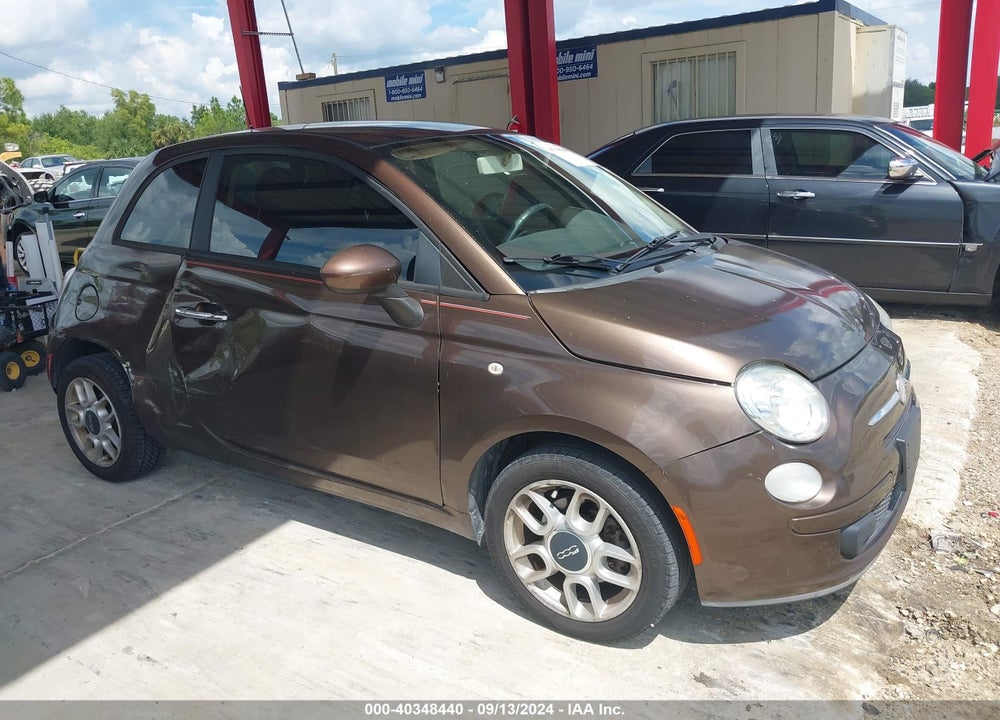 2013 FIAT 500 POP VIN: 3C3CFFAR1DT681620