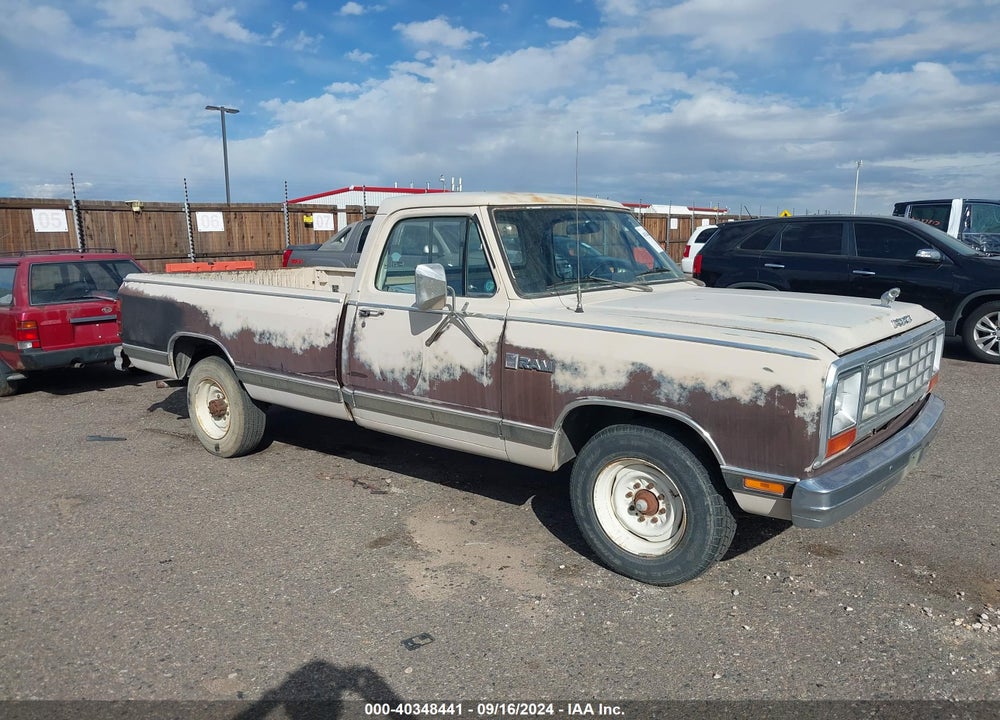 1983 DODGE D-SERIES D200/D250 VIN: 1B7JD24U7DS435397