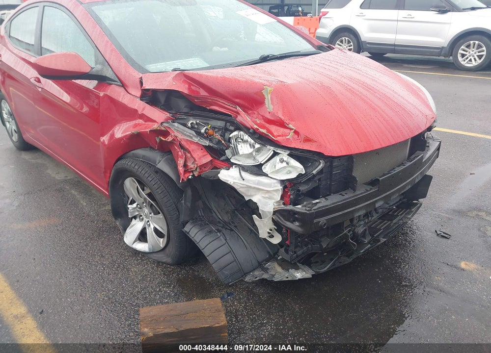 2016 HYUNDAI ELANTRA SE VIN: KMHDH4AE6GU482502