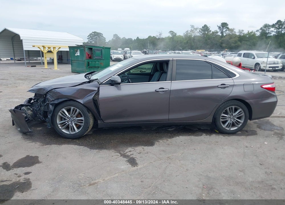 2016 TOYOTA CAMRY SE VIN: 4T1BF1FK6GU568581