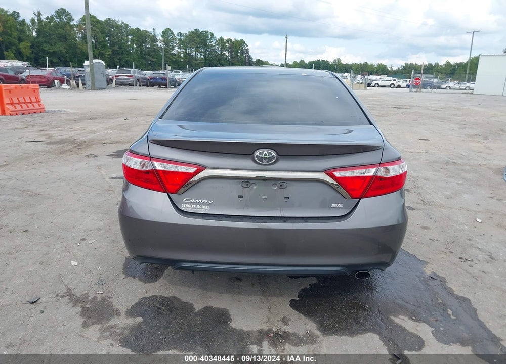 2016 TOYOTA CAMRY SE VIN: 4T1BF1FK6GU568581
