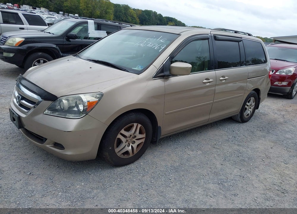 2006 HONDA ODYSSEY EX-L VIN: 5FNRL38796B458146