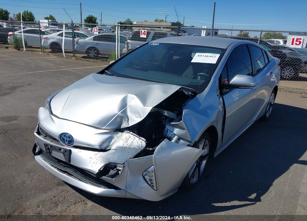 2017 TOYOTA PRIUS THREE TOURING VIN: JTDKARFU6H3036001