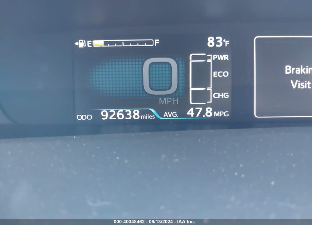 2017 TOYOTA PRIUS THREE TOURING VIN: JTDKARFU6H3036001