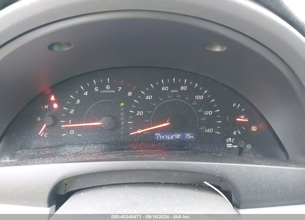 2009 TOYOTA CAMRY LE VIN: 4T1BE46K89U902326