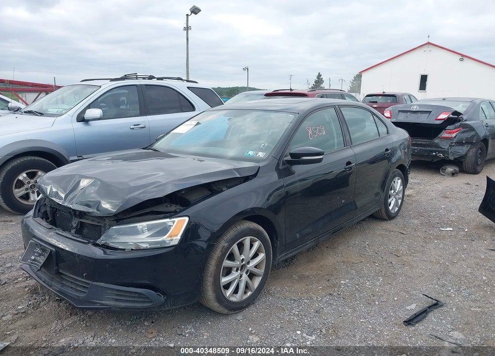 2011 VOLKSWAGEN JETTA 2.5L SE VIN: 3VWDZ7AJ9BM077423