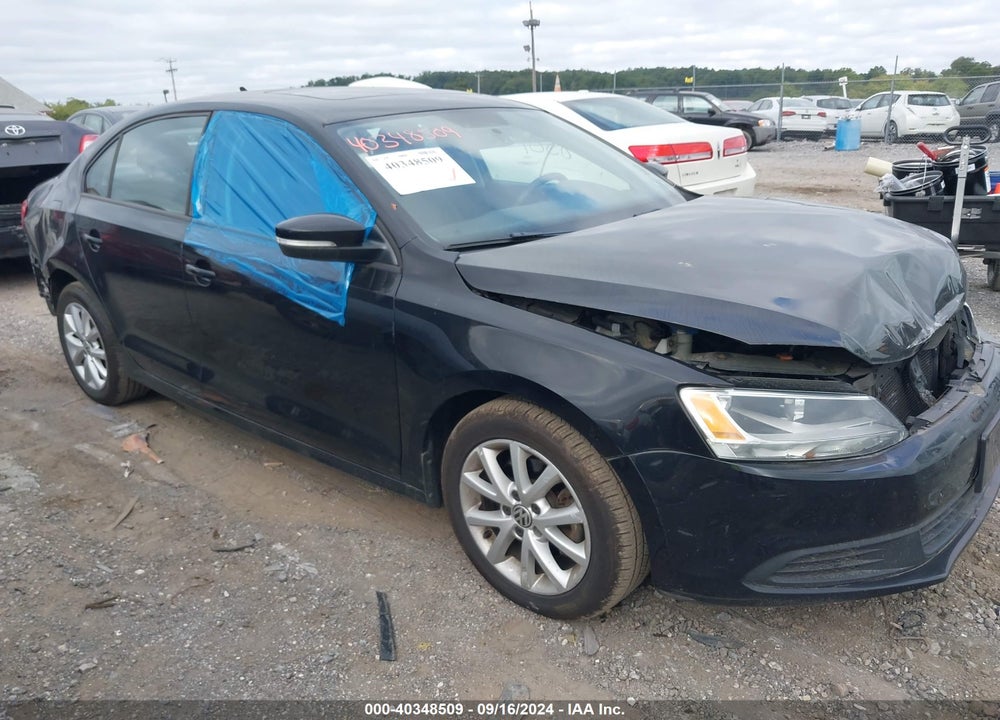 2011 VOLKSWAGEN JETTA 2.5L SE VIN: 3VWDZ7AJ9BM077423