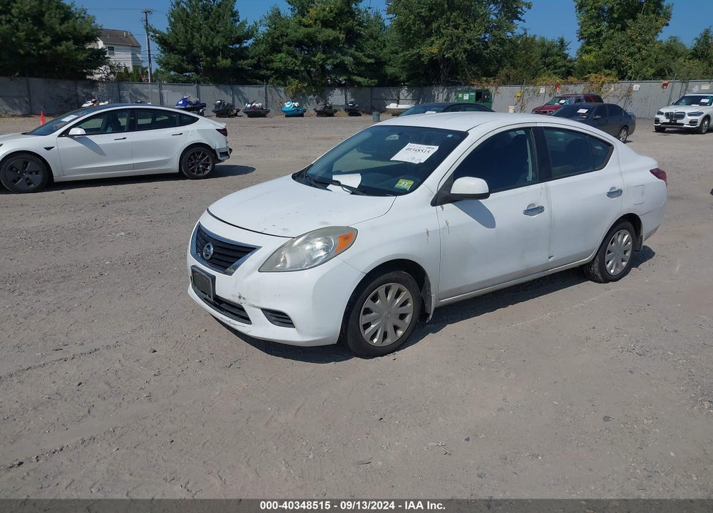 2012 NISSAN VERSA 1.6 SV VIN: 3N1CN7AP8CL879695
