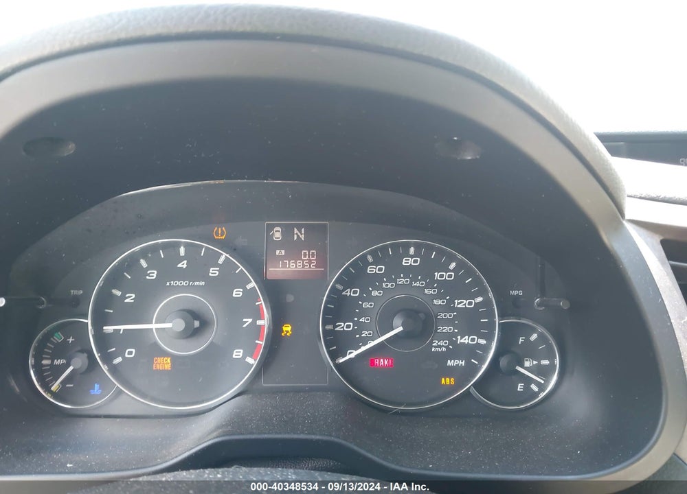 2012 SUBARU OUTBACK 2.5I LIMITED VIN: 4S4BRCKC3C3260382