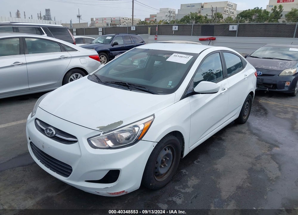 2015 HYUNDAI ACCENT VIN: KMHCT4AE5FU927756