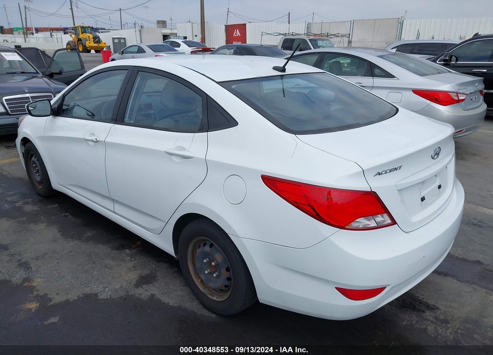 2015 HYUNDAI ACCENT VIN: KMHCT4AE5FU927756