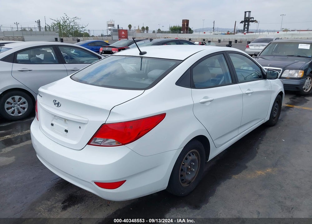 2015 HYUNDAI ACCENT VIN: KMHCT4AE5FU927756