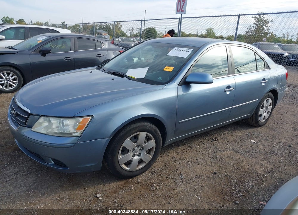 2009 HYUNDAI SONATA GLS VIN: 5NPET46C09H533858